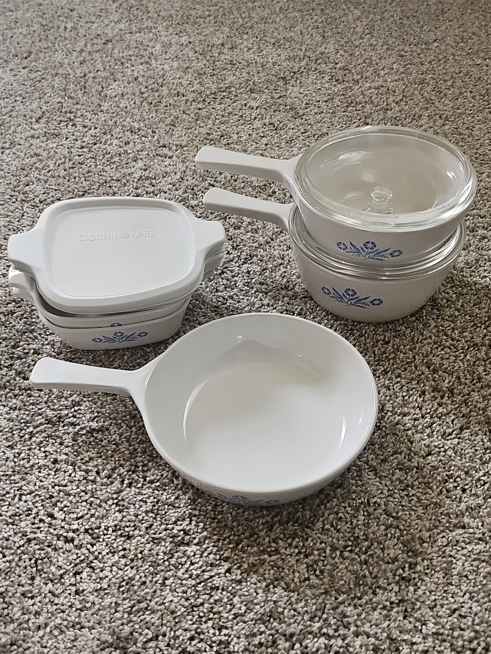 CorningWare Blue Cornflower Set